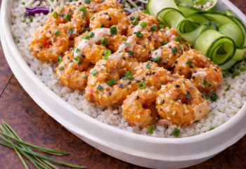 Crispy Bang Bang Shrimp- Protein Packed