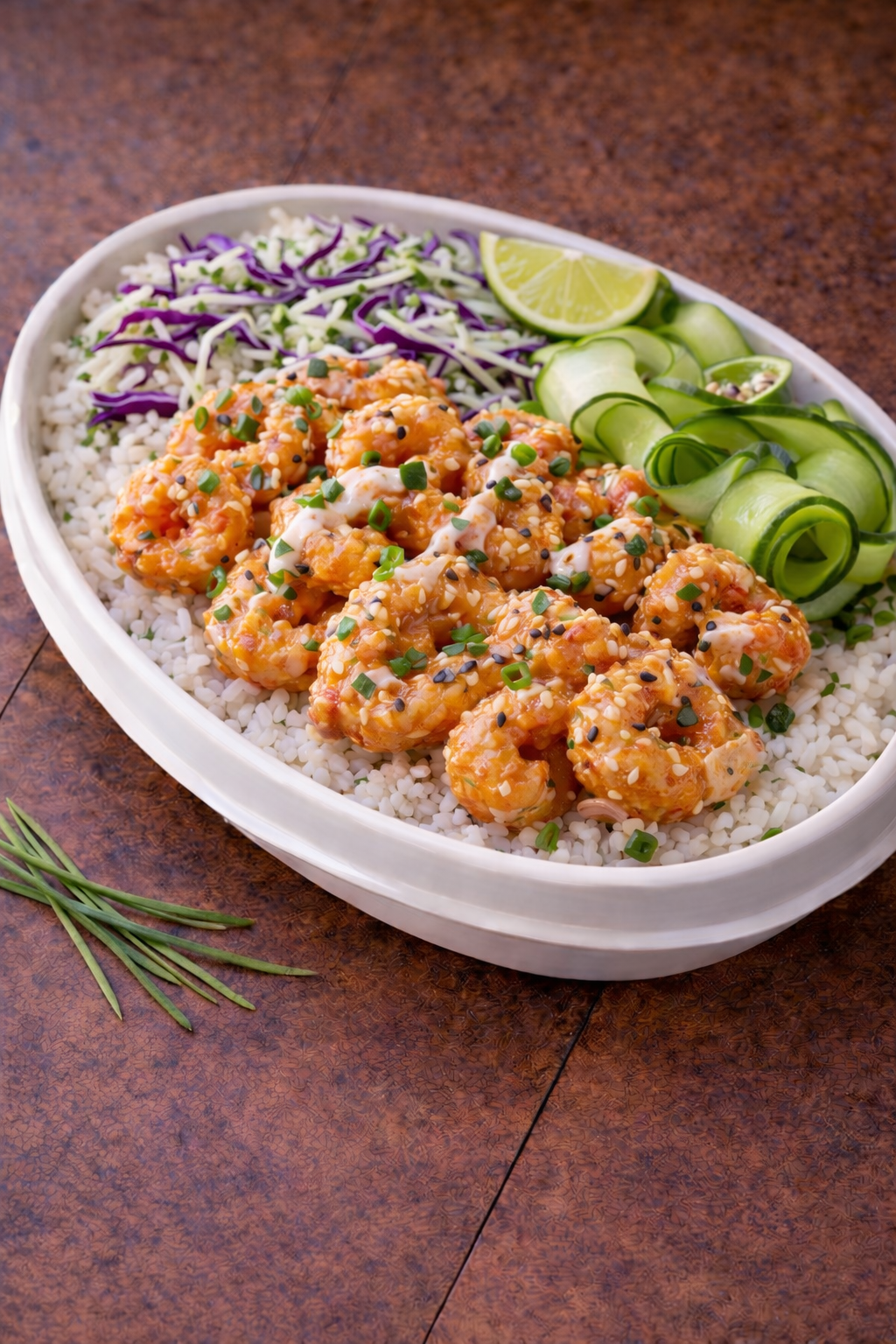 Crispy Bang Bang Shrimp- Protein Packed