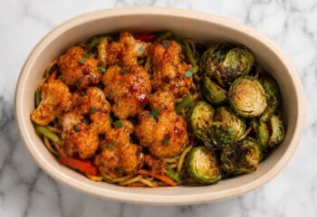 Hot Honey Garlic Cauliflower DF- Vegan Hot Honey Garlic Cauliflower DF- Vegan