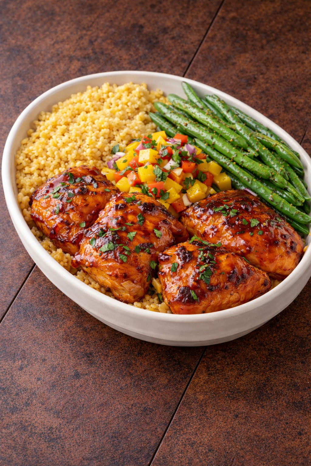 Mango Habanero Glazed Chicken- Low Carb