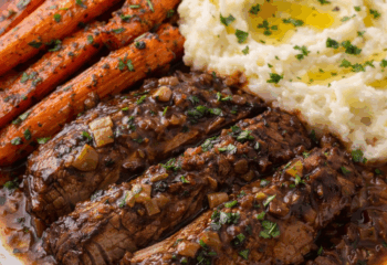 Slow Cooked Red Wine Brisket- Mass Gainer