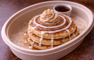 Protein Cinnamon Roll Pancakes