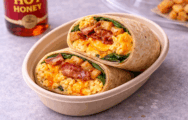 Hot Honey Breakfast Wrap