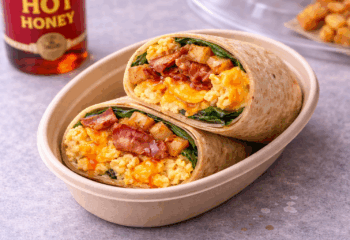 Hot Honey Breakfast Wrap