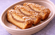 Cinnamon Crumble Protein Loaf Bread