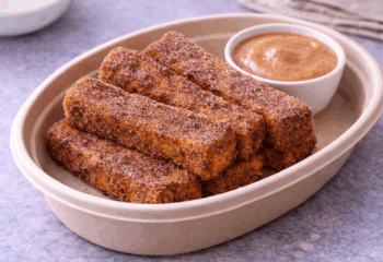 Protein Churro French Toast Bites