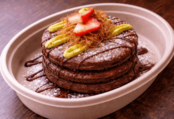 Dubai Chocolate Protein Pancake