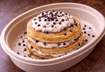 Cannoli Cream Protein Pancakes