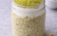 Pistachio Overnight Protein Oats