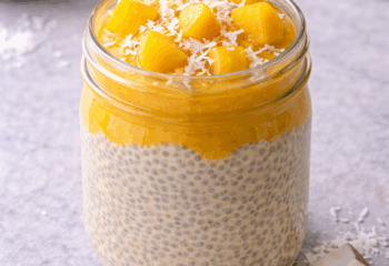 Mango Coconut Chia Pudding