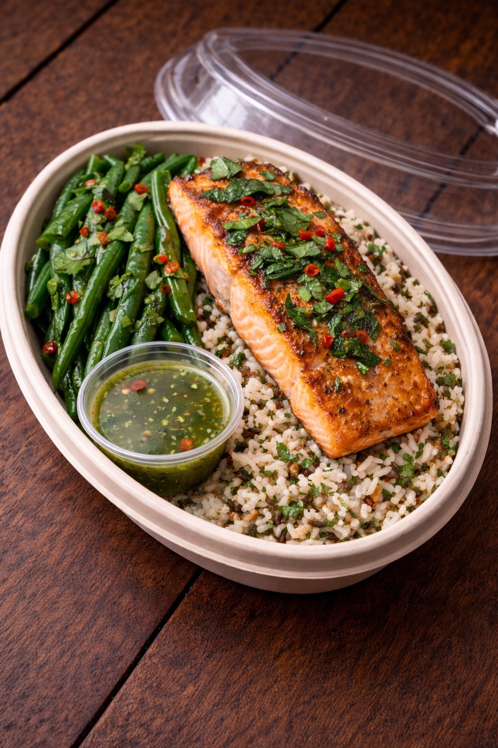 Thai Basil Salmon - Protein Packed