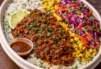 Birria-Style Beef Bowl- Mass Gainer