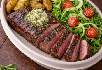 Rosemary Garlic Butter Sirloin - Low Carb