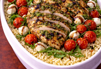 Caprese Chicken Bowl  - Clean & Balanced