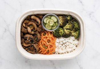 Korean BBQ Mushroom Bowl- Vegan