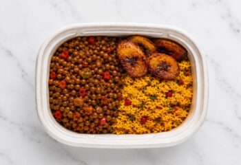 Lentil Picadillo Plate- Vegan Lentil Picadillo Plate- Vegan