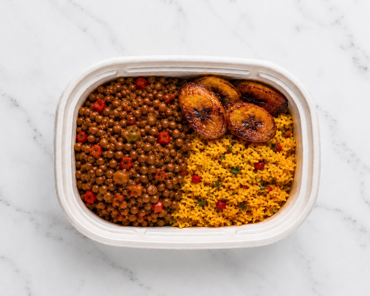 Lentil Picadillo Plate- Vegan