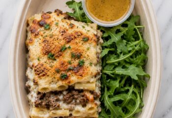 Middle Eastern Macarona Bechamel - Clean & Balanced