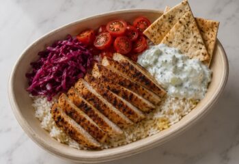 Rainbow Anti-Inflammatory Bowl- Low Carb
