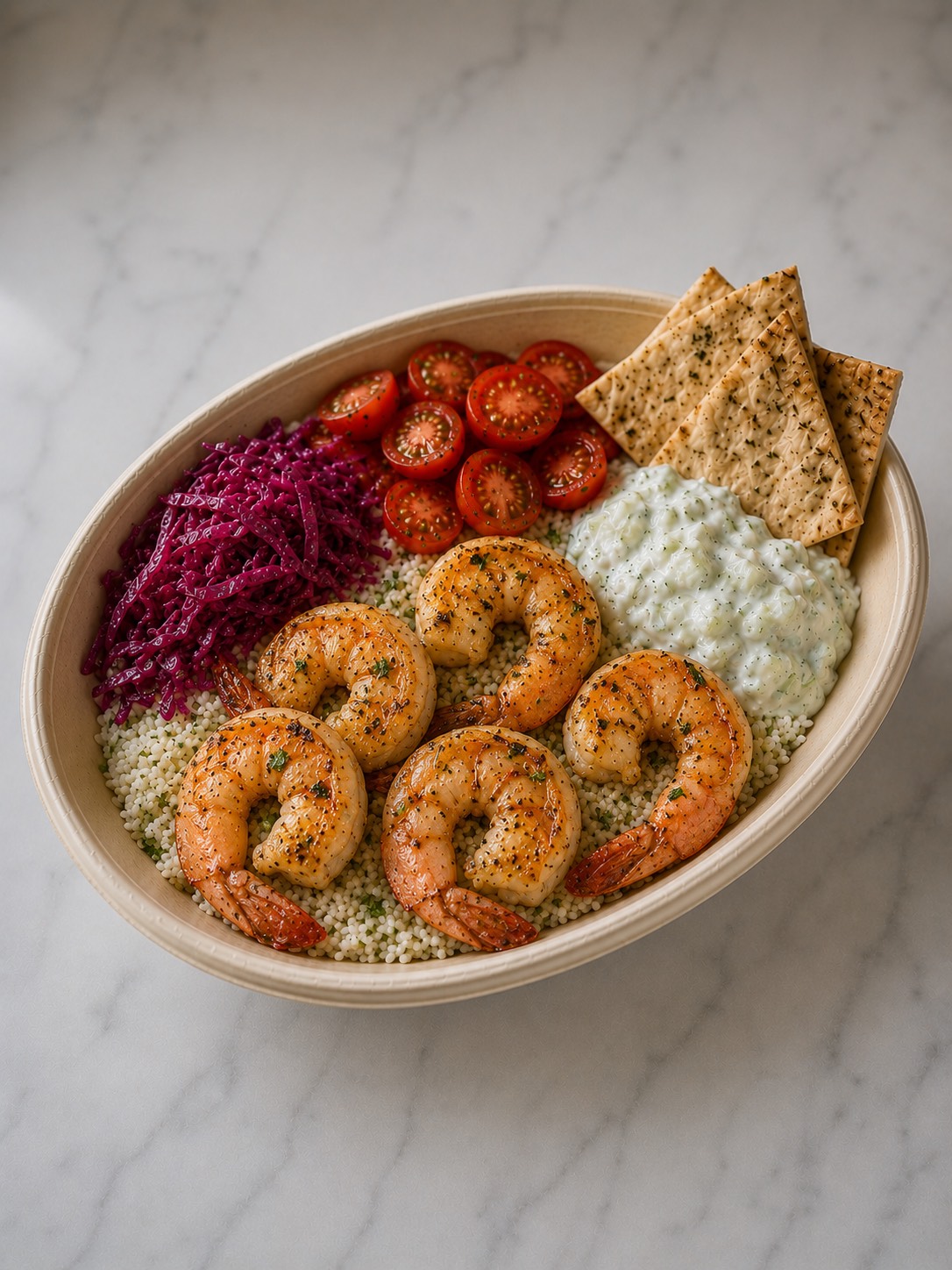 Middle Eastern Spiced Shrimp- Pescatarian